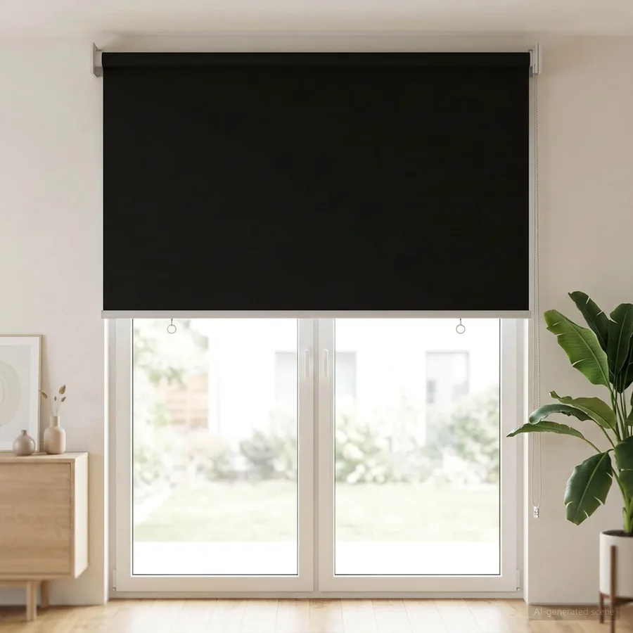 Store roulant extérieur protection UV Anthracite Polyester - 3