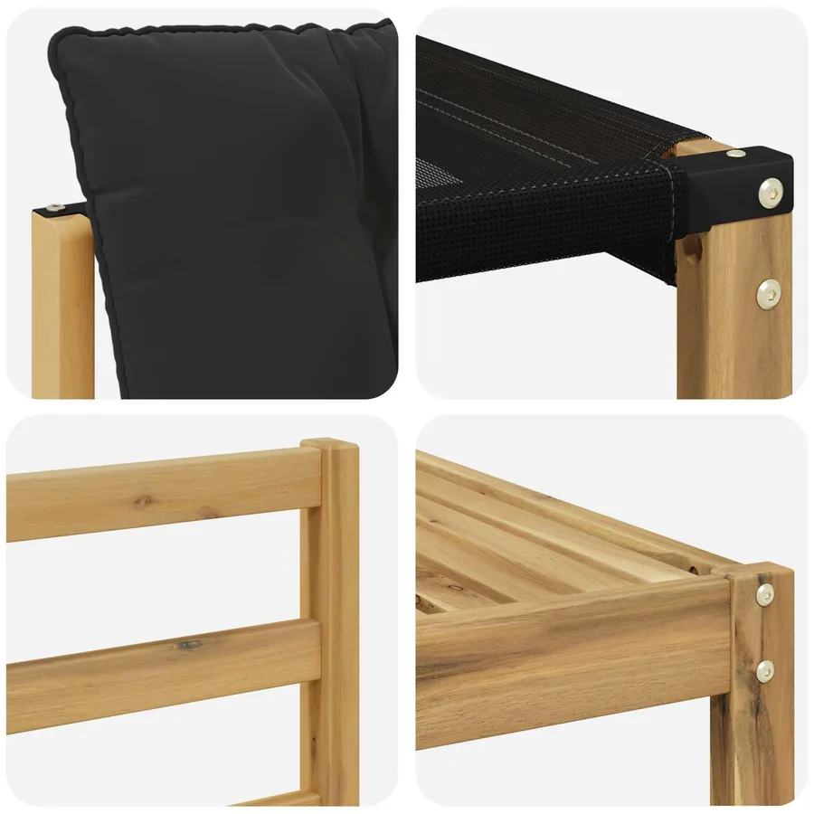 Ensemble de canapés d'extérieur avec coussin 7 pcs - 6