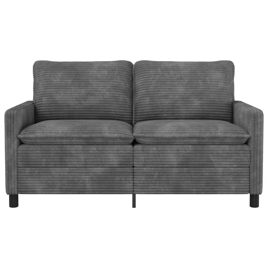 Canapé Gris clair 156 x 81 x 87,5 cm Polyester - 3