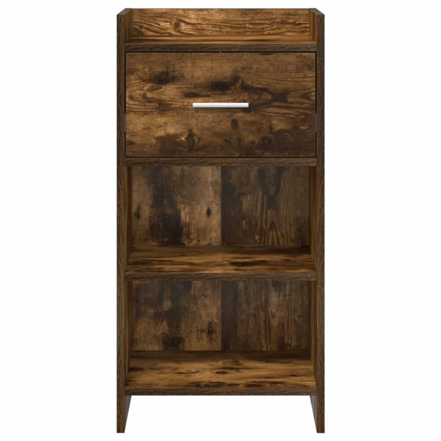 Buffet Chêne fumé 40 x 36 x 80 cm Bois d'ingénierie - 4
