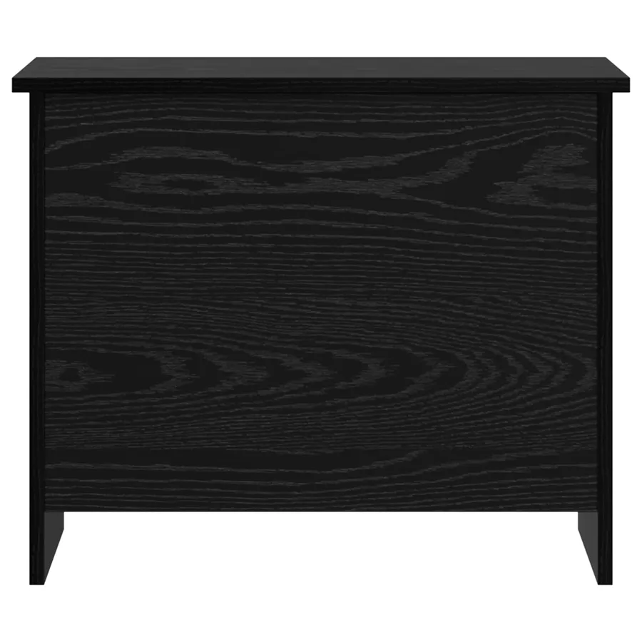 Coffre de rangement avec stockage Chêne noir 60 x 40 x 50 cm - 6