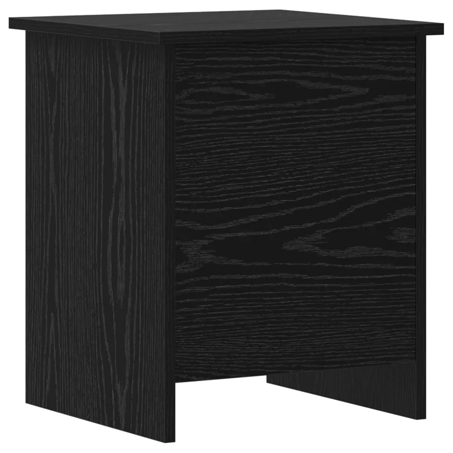 Coffre de rangement avec stockage Chêne noir 40 x 40 x 50 cm - 2