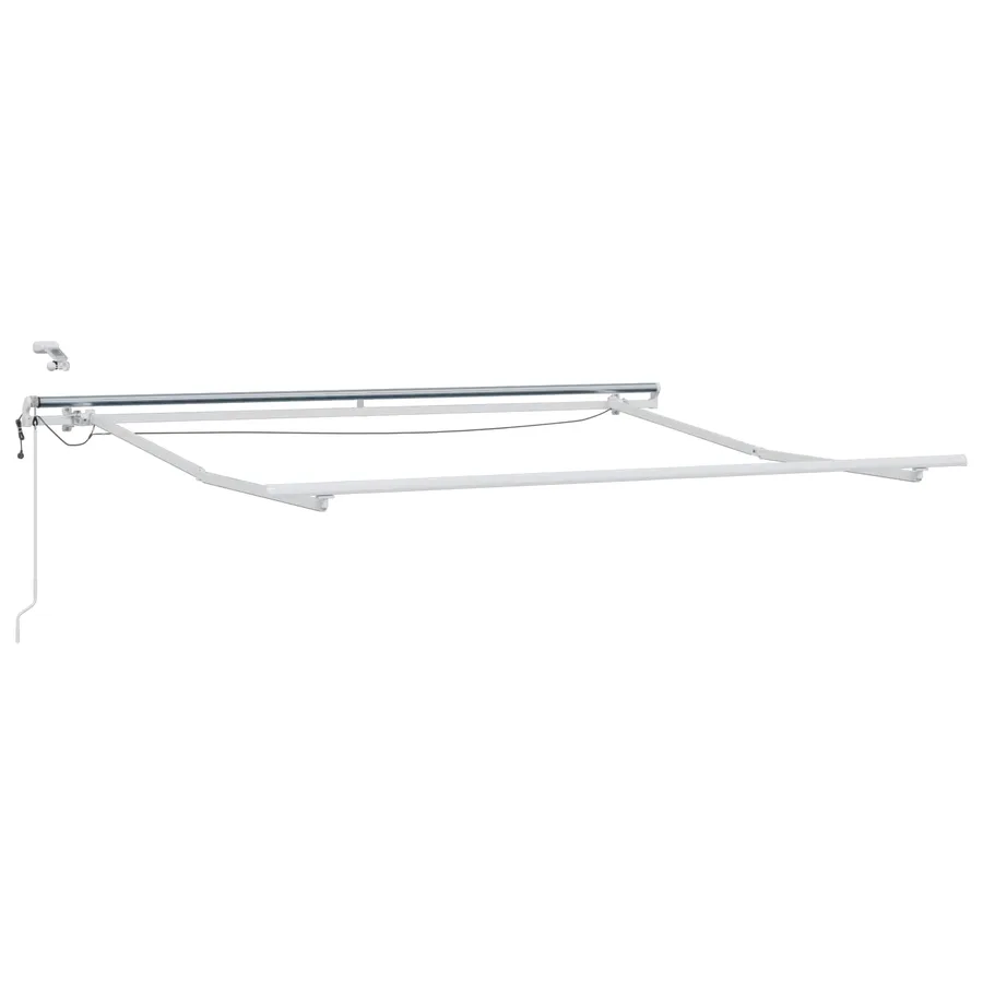 Auvent rétractable Sable 400 × 350 cm Polyester - 5