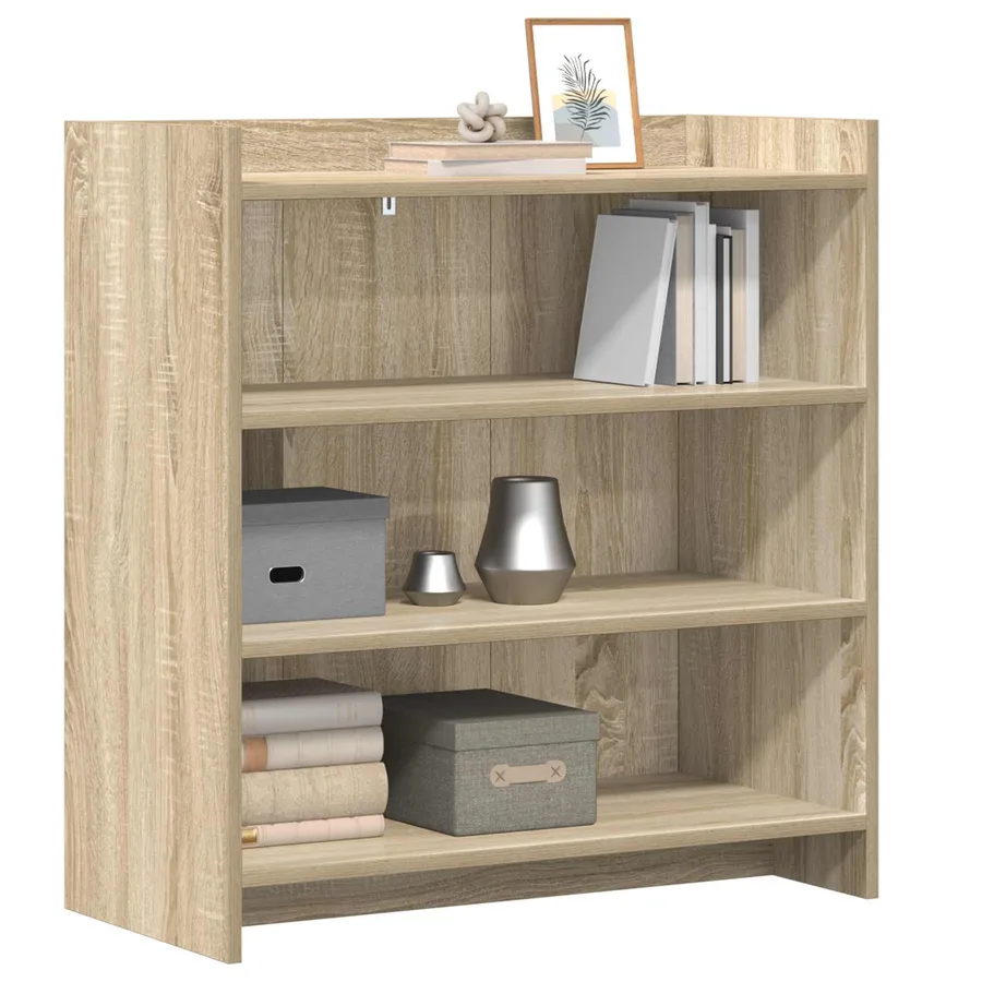 Buffet Chêne Sonoma 75 x 36 x 80 cm Bois d'ingénierie - 3