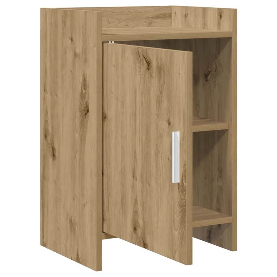 Tables de chevet 2 pc Chêne artisanal 40 x 30 x 60 cm - 3
