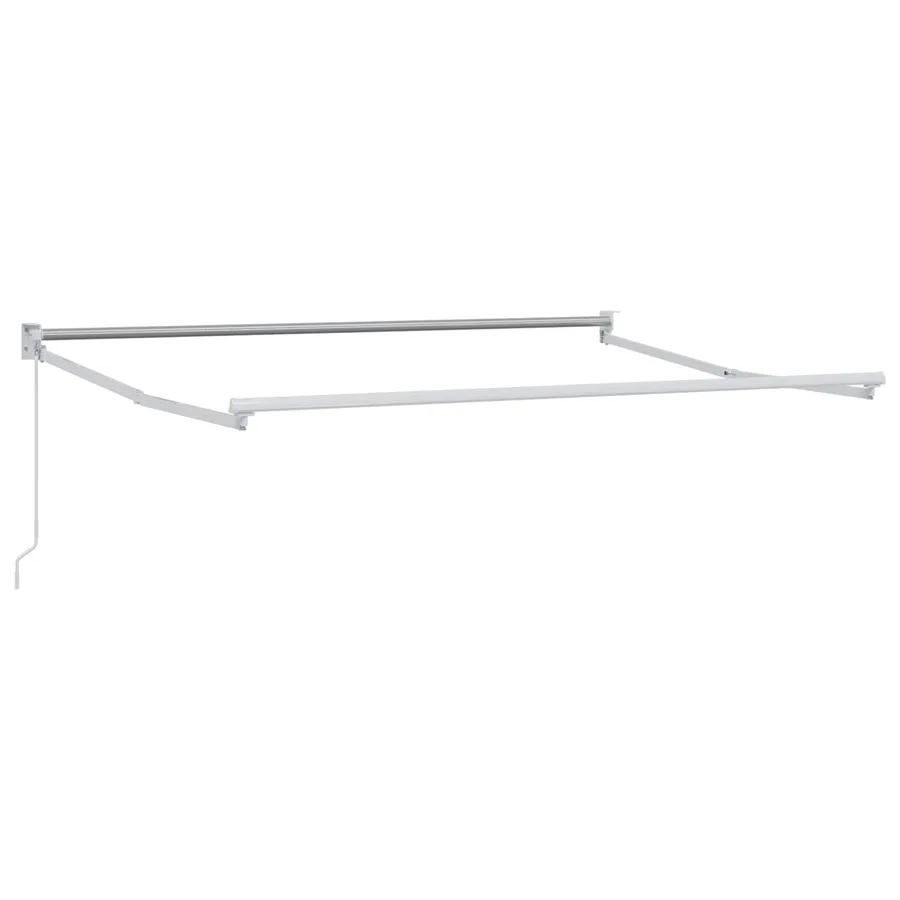 Auvent rétractable Vert et blanc 2,5 x 2 m - 3
