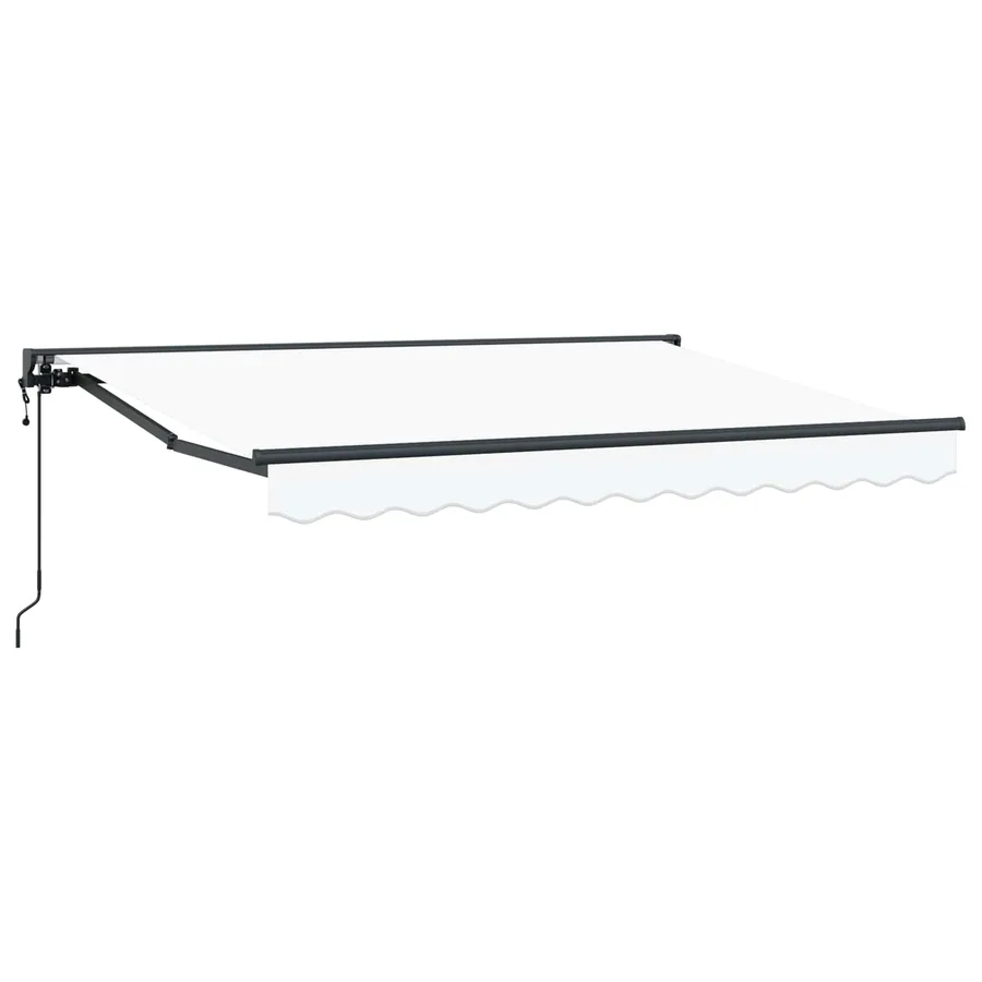 Auvent rétractable électrique Blanc 3,5 x 2 m - 2