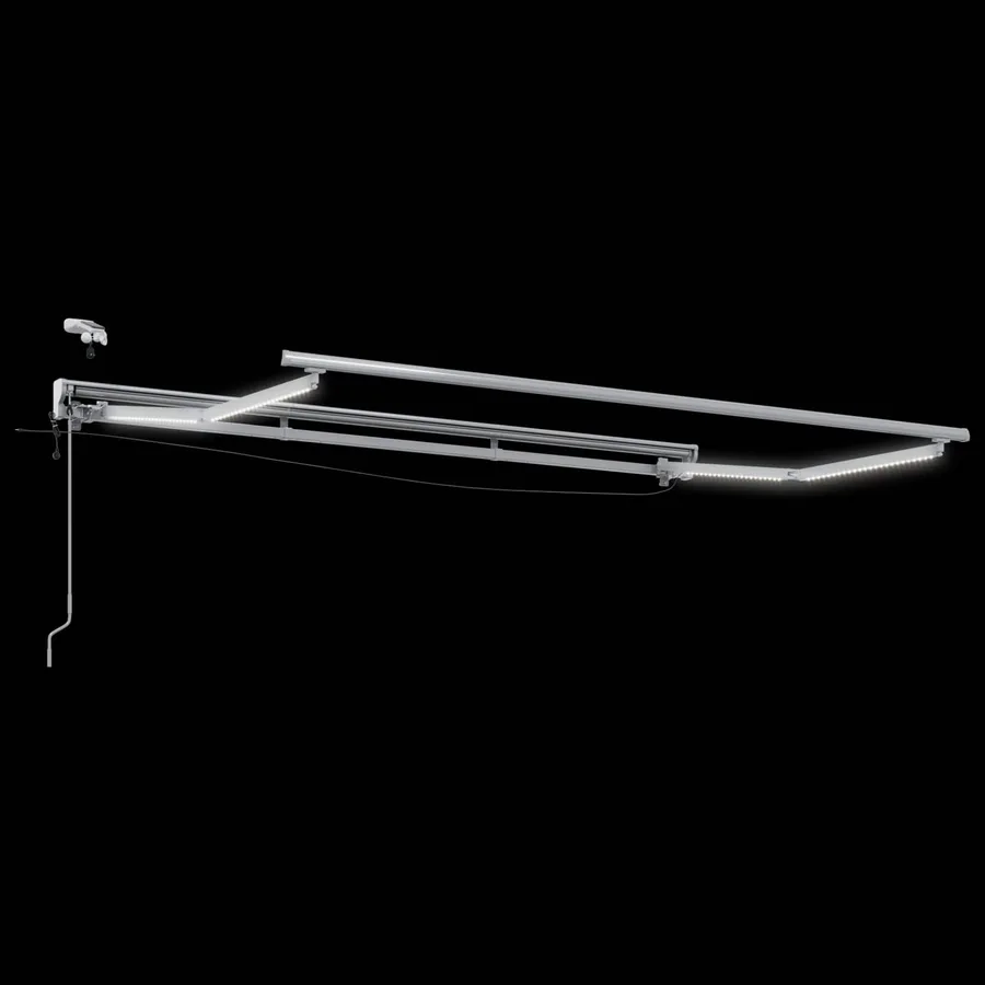 Auvent rétractable électrique Sable 4,5 × 3 m - 5