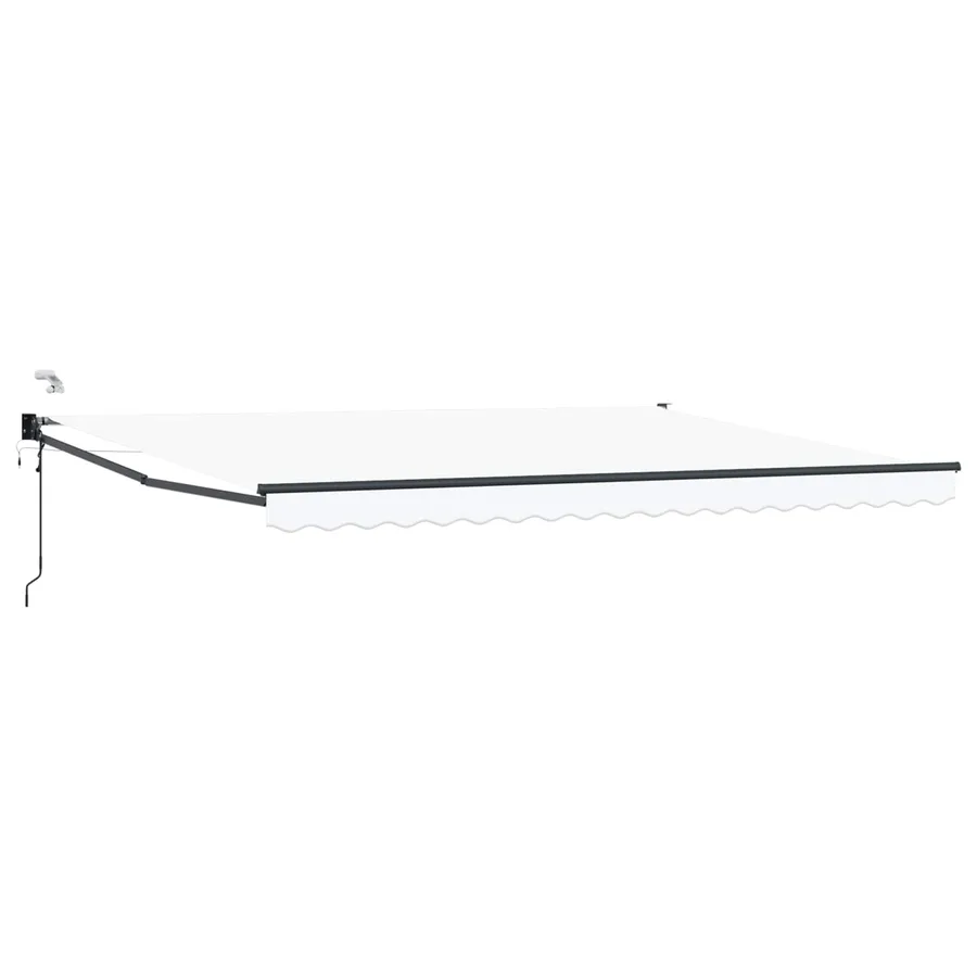 Auvent rétractable électrique Blanc 5 x 3 m - 2