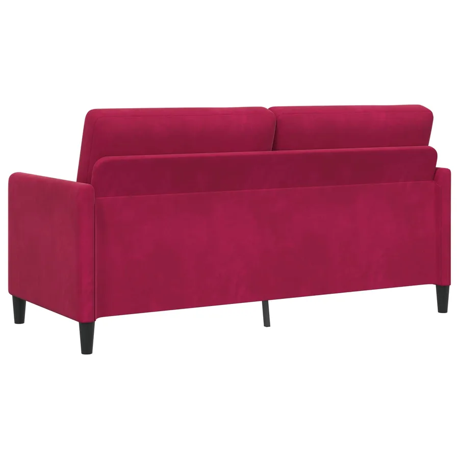 Sofa avec rangement Bordeaux 172 x 78 x 87 cm Polyester - 6