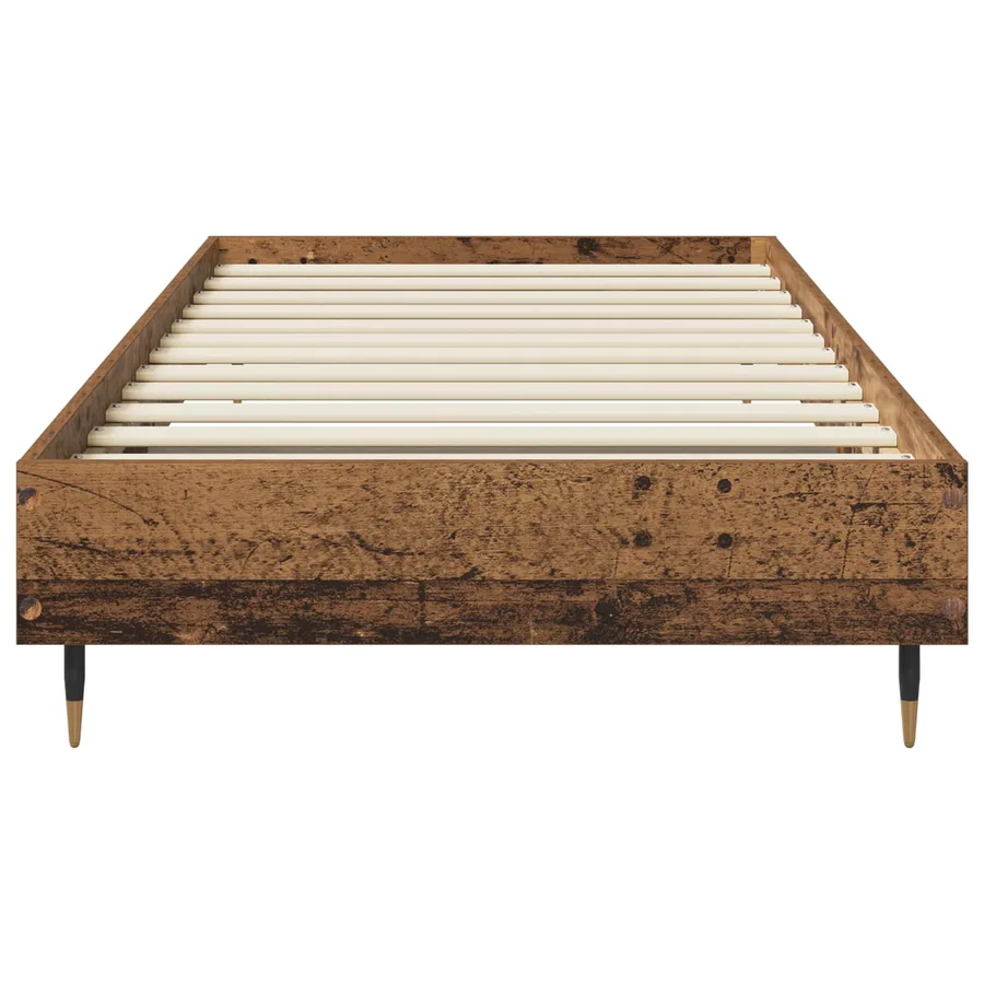 Cadre de lit Bois ancien 80 x 200 cm Bois d'ingénierie - 3