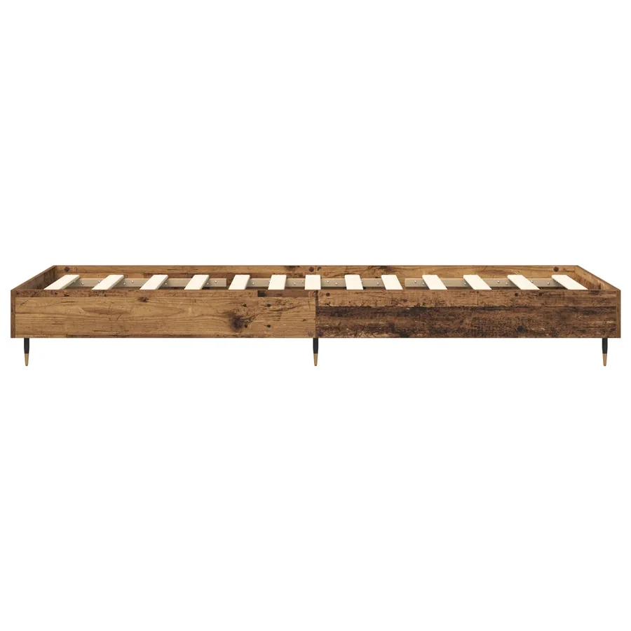 Cadre de lit Bois ancien 80 x 200 cm Bois d'ingénierie - 4