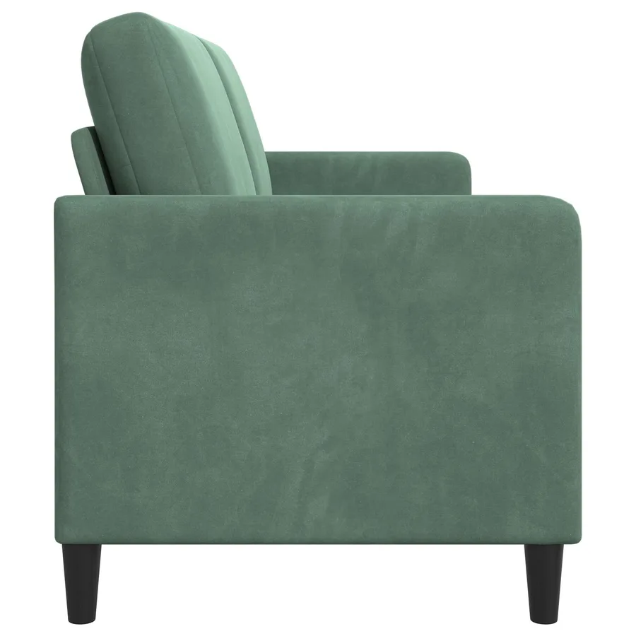 Sofa avec rangement Vert Mer 172 x 78 x 87 cm Polyester - 5