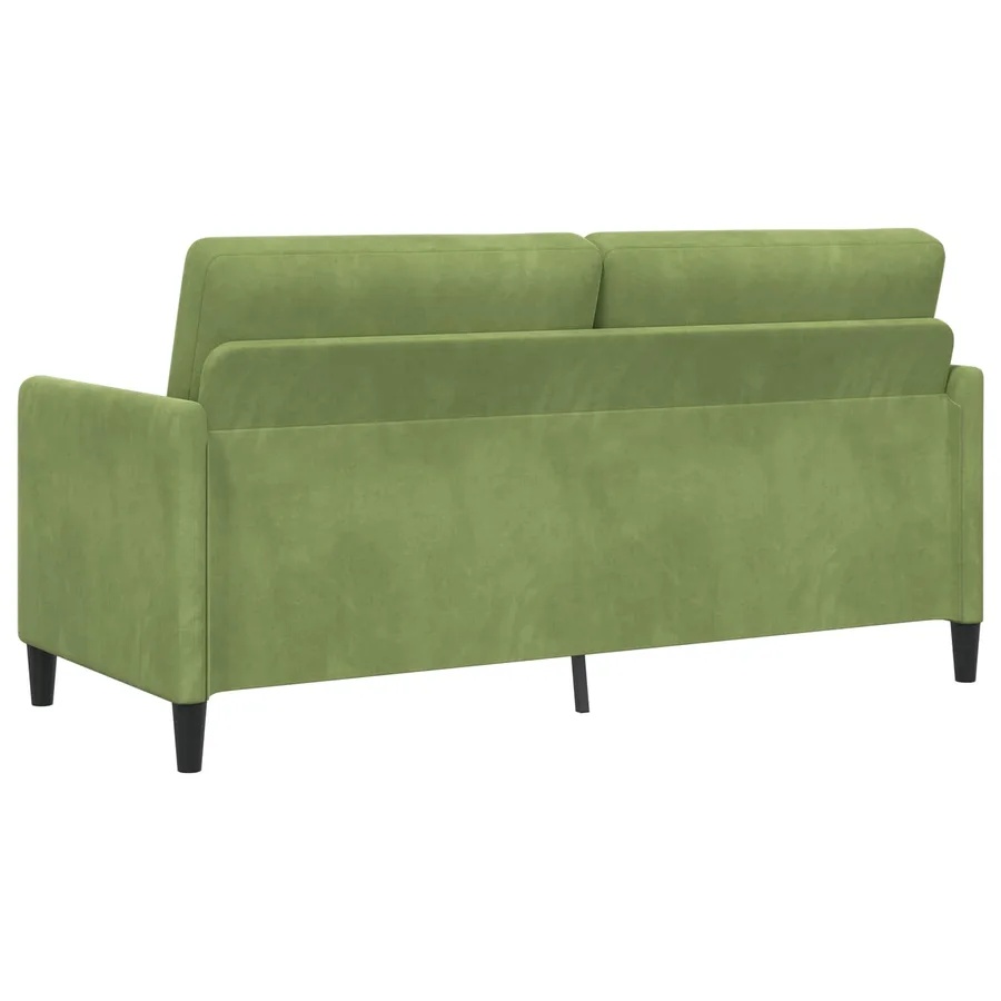 Sofa avec rangement Vert clair 172 x 78 x 87 cm Polyester - 6