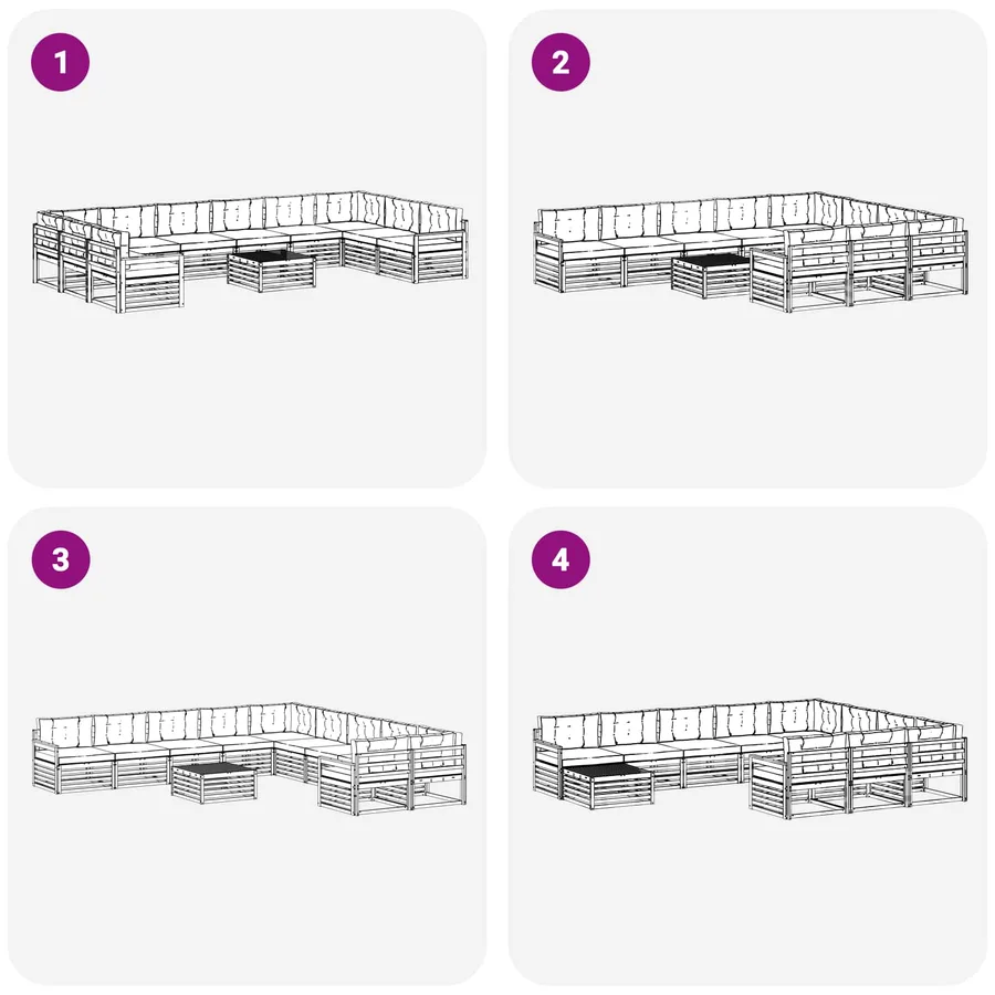 Ensembles de canapés 11 pc - 7