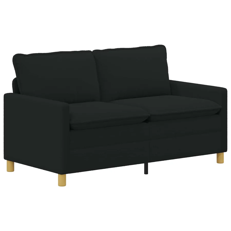 Canapé Noir 156 x 81 x 87,5 cm Tissu - 2