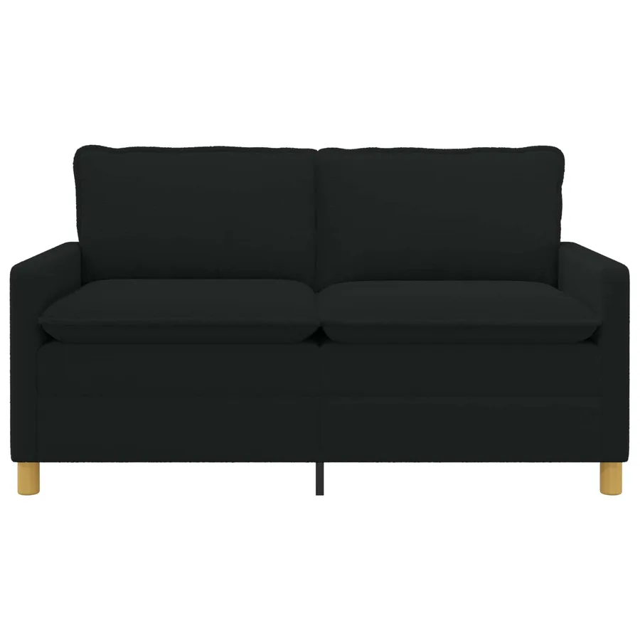 Canapé Noir 156 x 81 x 87,5 cm Tissu - 3