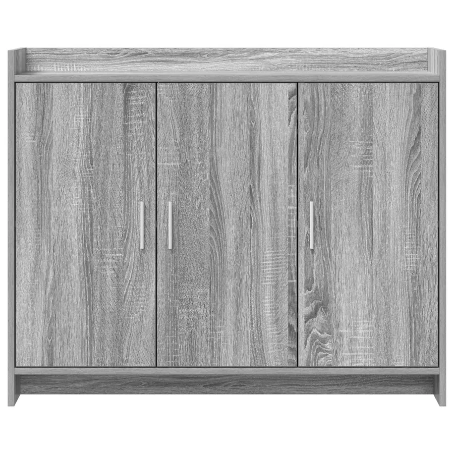Buffet Sonoma gris 98,5 x 33 x 80 cm Bois d'ingénierie - 5