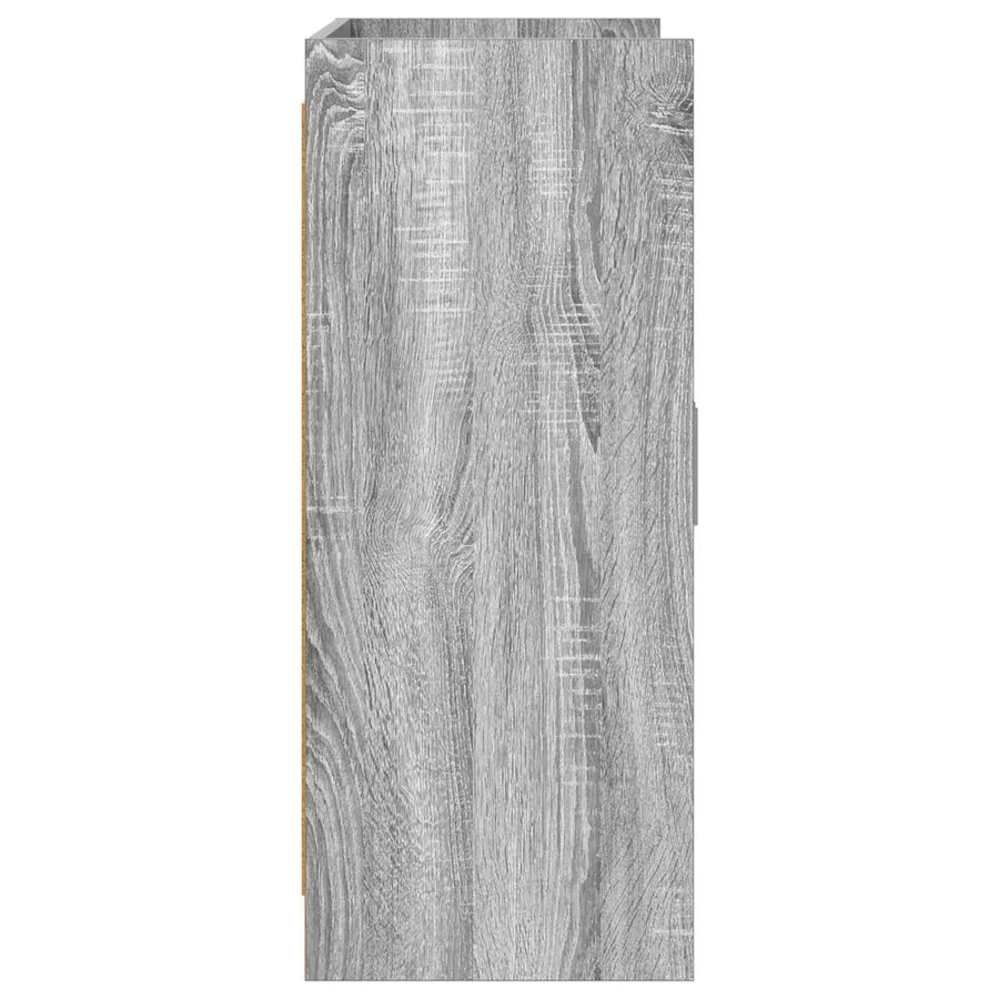 Buffet Sonoma gris 98,5 x 33 x 80 cm Bois d'ingénierie - 6