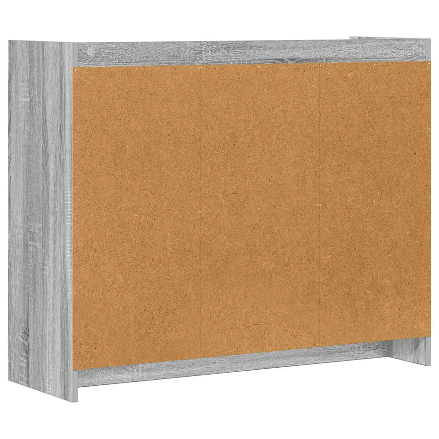 Buffet Sonoma gris 98,5 x 33 x 80 cm Bois d'ingénierie - 7