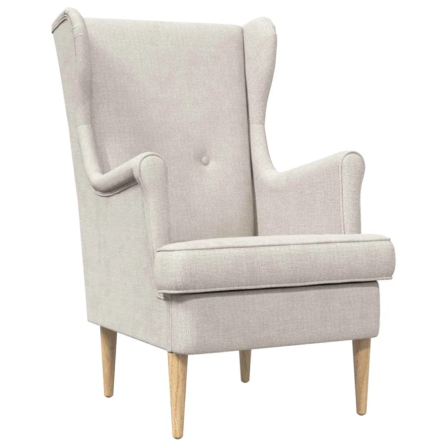 Fauteuil Crème ARES - 2