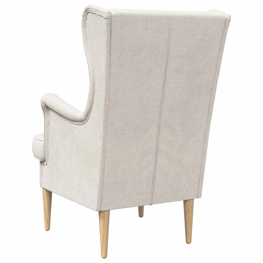 Fauteuil Crème ARES - 6