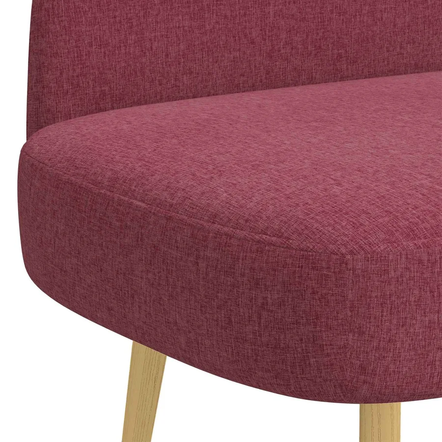 Banc rembourré avec dossier Bordeaux 110 x 60 x 76 cm Polyester - 5