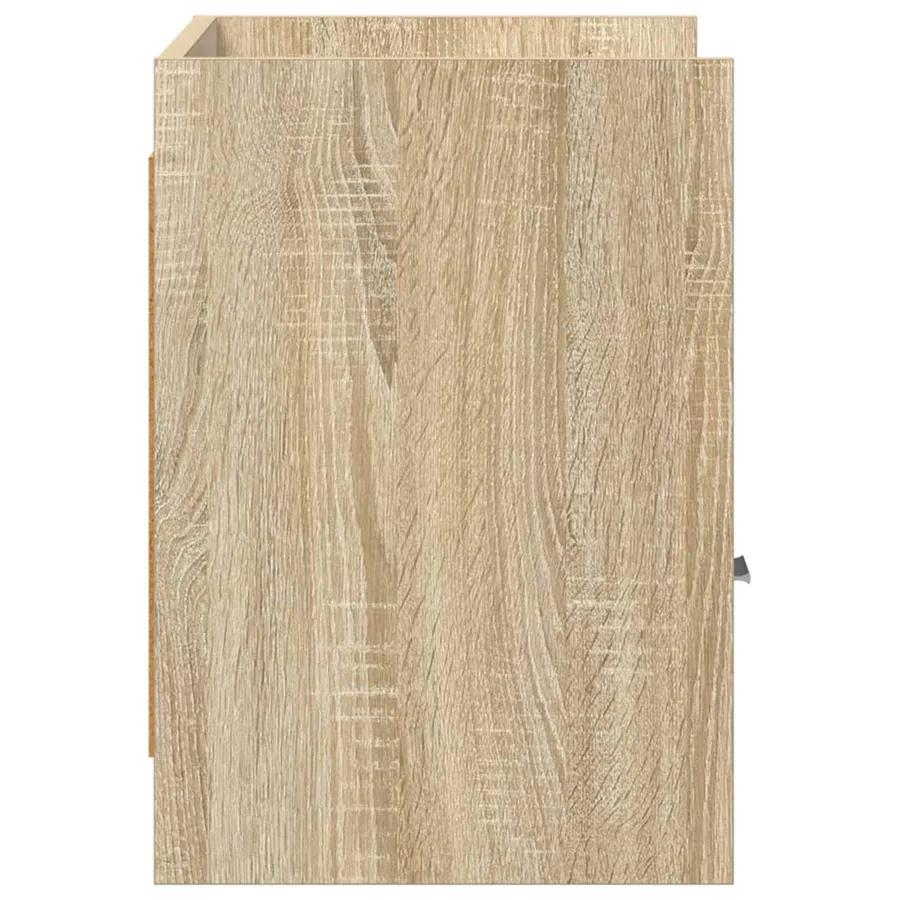 Meuble TV 71,5 x 33 x 47 cm Chêne Sonoma Bois d'ingénierie - 5