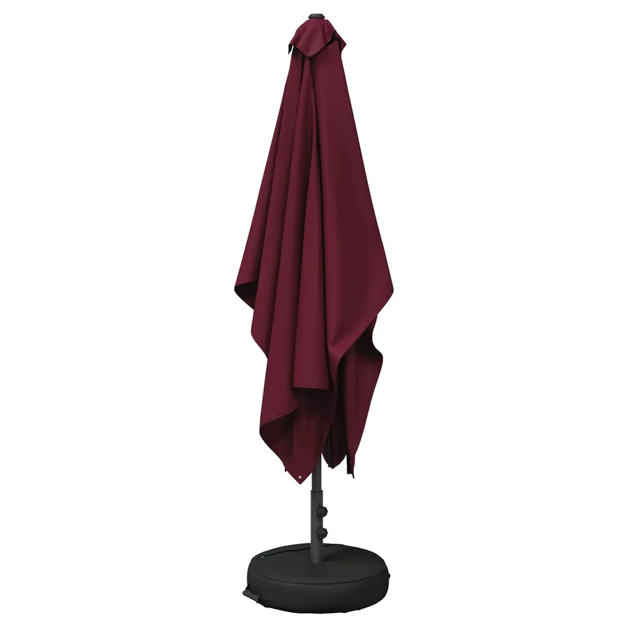 Parasol de jardin avec base 200 x 300 cm Polyester - 3