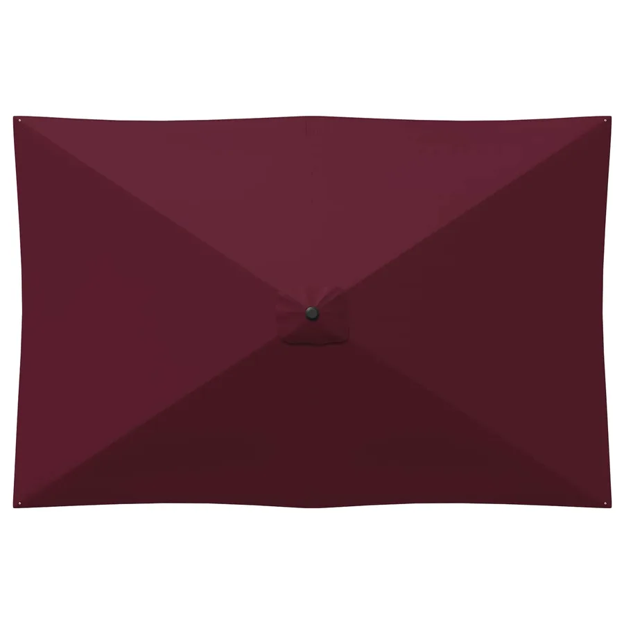 Parasol de jardin avec base 200 x 300 cm Polyester - 4