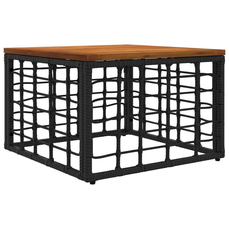 Ensemble de canapés d'extérieur 9 pcs Noir et Gris foncé - 6