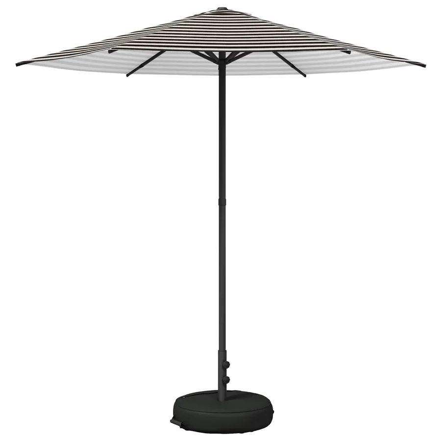 Parasol de jardin avec base 230 x 230 cm Polyester - 2