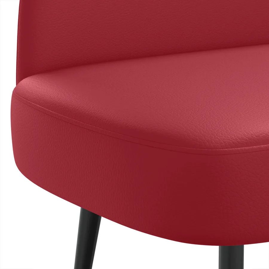 Banc rembourré avec dossier Bordeaux 110 x 60 x 76 cm - 5