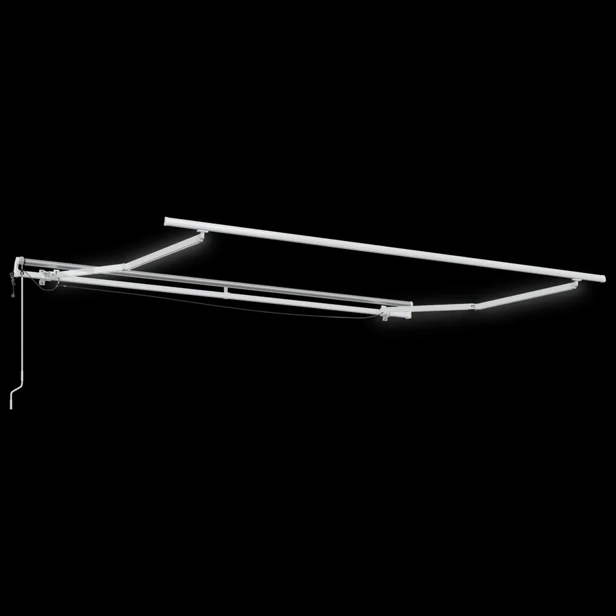 Auvent rétractable Sable 400 × 300 cm Polyester - 6