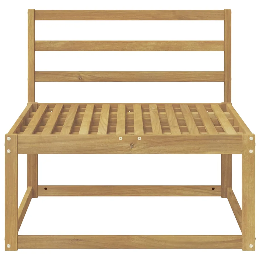 Sofa de milieu extérieur Blanc 79 x 83 x 73 cm - 3