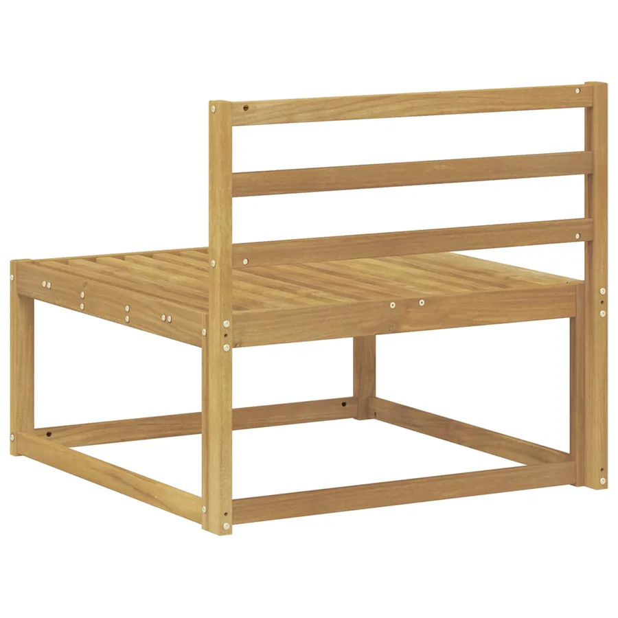 Sofa de milieu extérieur Blanc 79 x 83 x 73 cm - 5