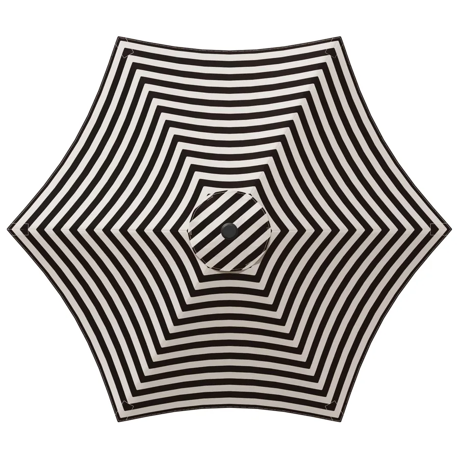 Parasol de jardin avec base 270 x 270 cm Polyester - 4