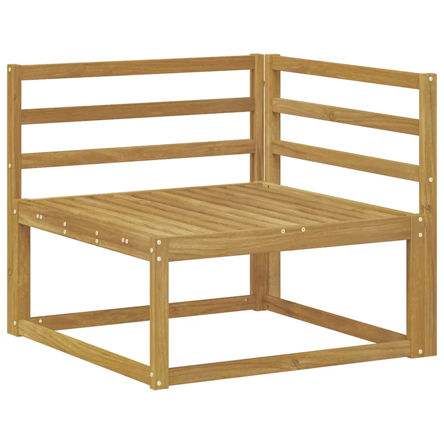 Ensemble de canapés d'extérieur 7 pcs Blanc - 5