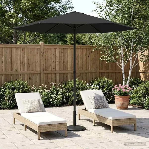 Parasol de jardin 230 x 230 cm Polyester Rectangulaire