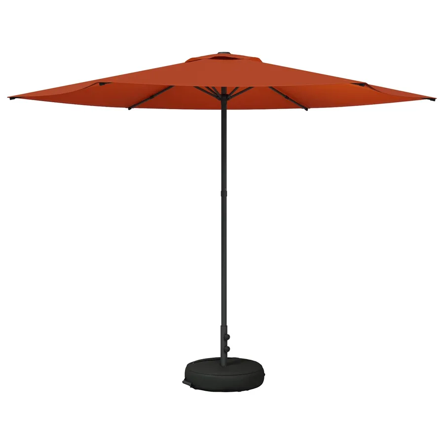 Parasol de jardin avec base 300 x 300 cm Polyester - 2
