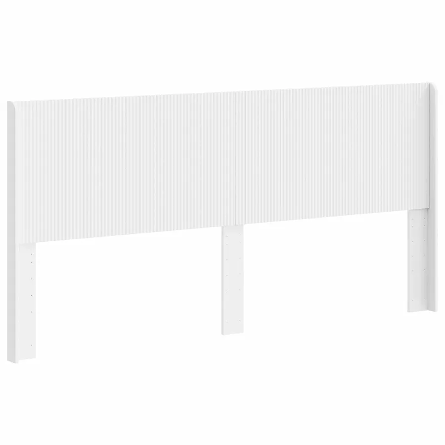 Tête de lit Blanc Bois d'ingénierie - 2
