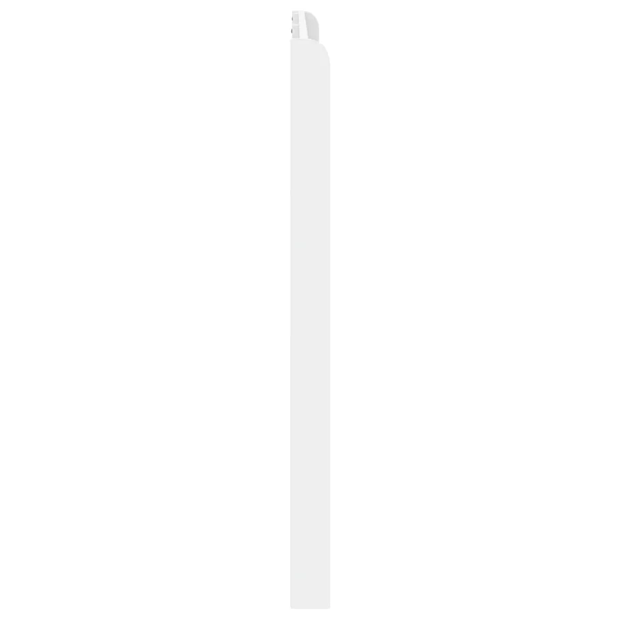 Tête de lit Blanc Bois d'ingénierie - 5