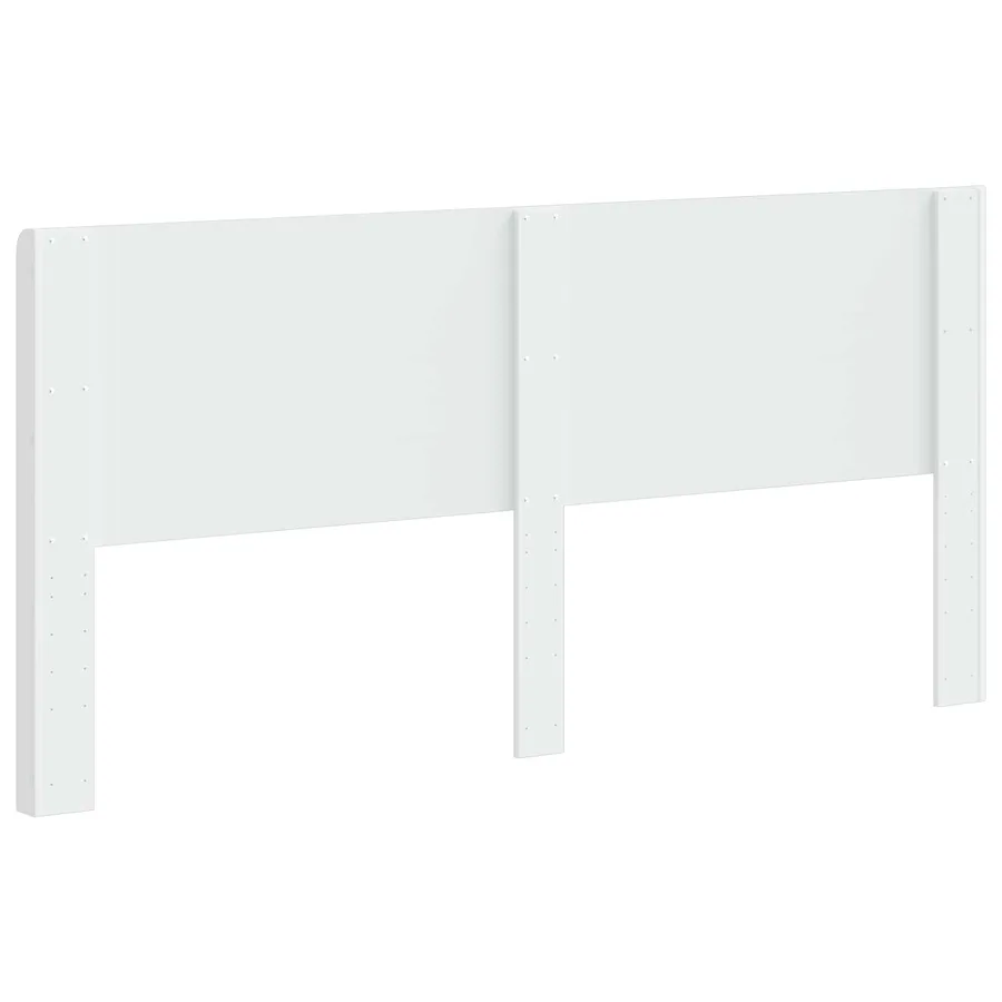 Tête de lit Blanc Bois d'ingénierie - 6