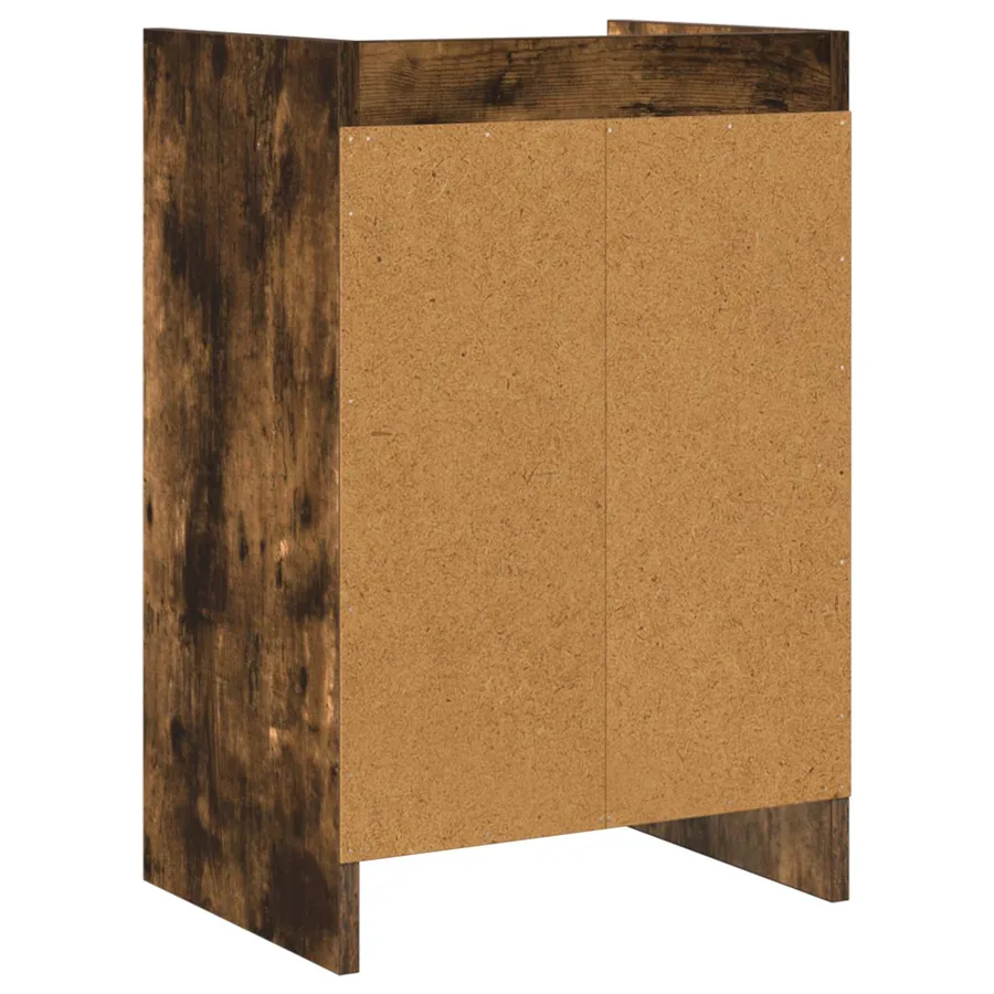 Tables de chevet Chêne fumé 40 x 30 x 60 cm Bois d'ingénierie - 6