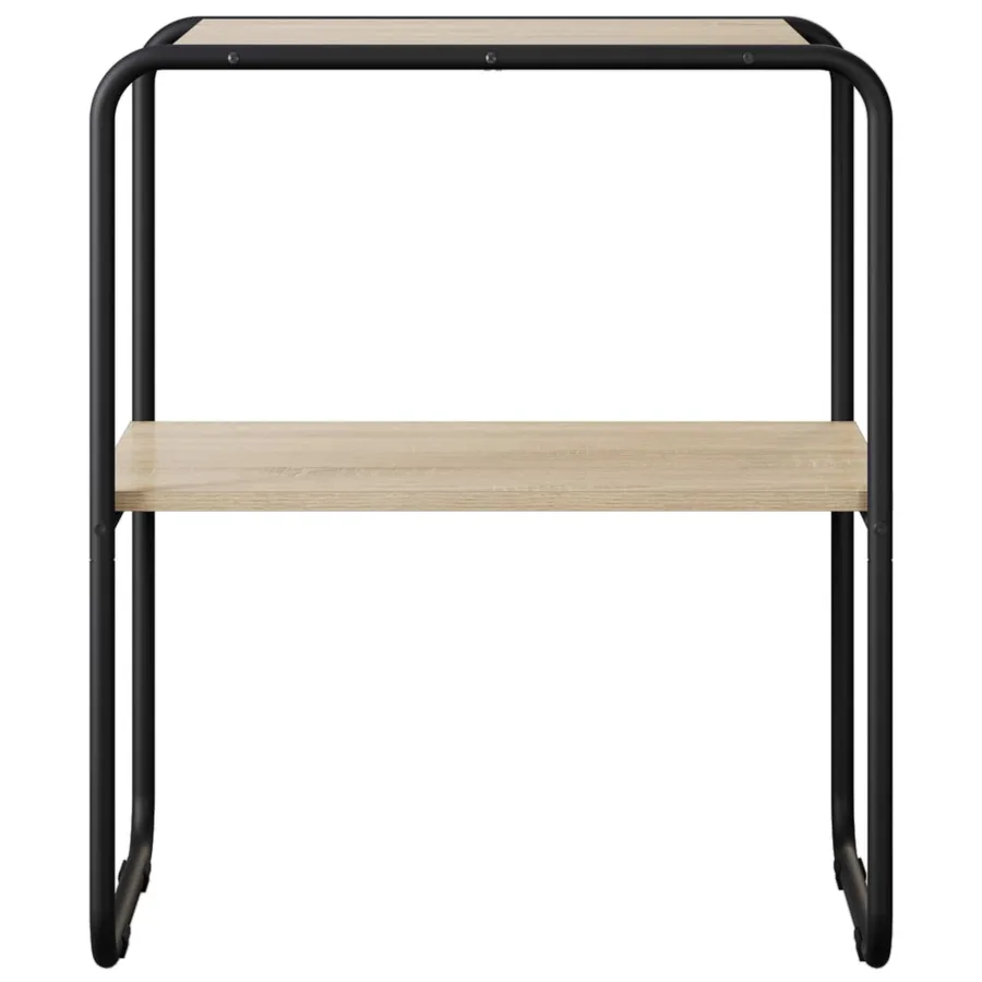 Table console Chêne Sonoma 80 x 42,5 x 70 cm Bois d'ingénierie - 4