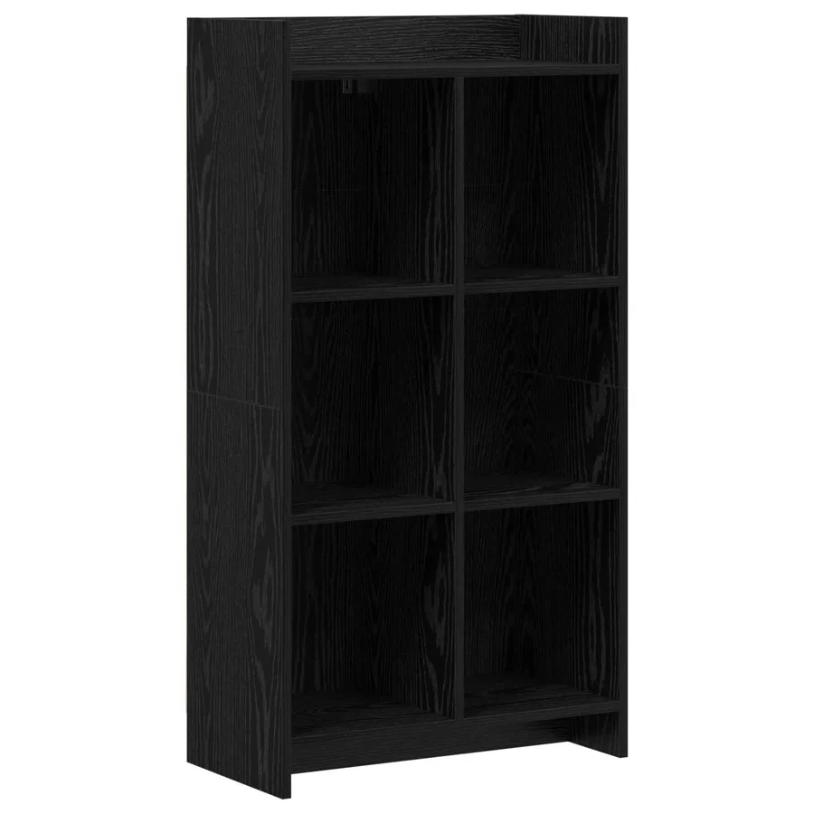 Bibliothèque Chêne noir 59 x 30 x 111 cm Bois d'ingénierie - 2