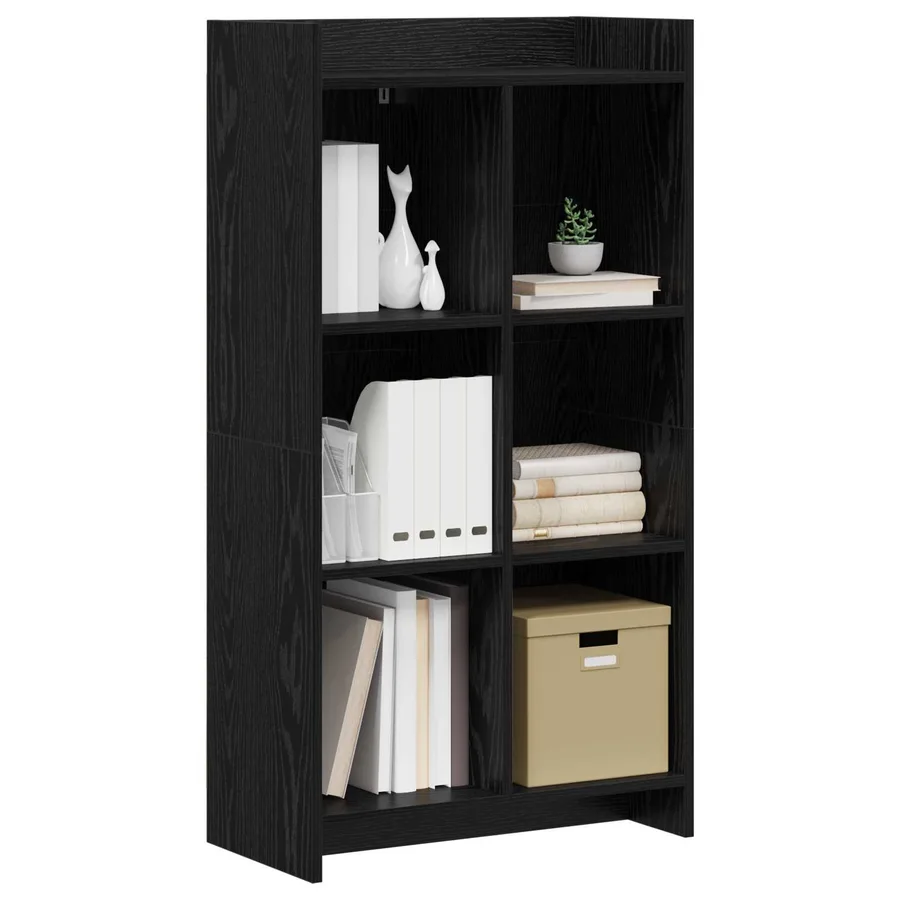 Bibliothèque Chêne noir 59 x 30 x 111 cm Bois d'ingénierie - 3