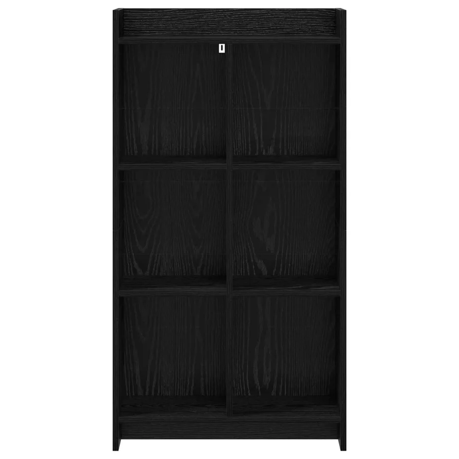 Bibliothèque Chêne noir 59 x 30 x 111 cm Bois d'ingénierie - 4