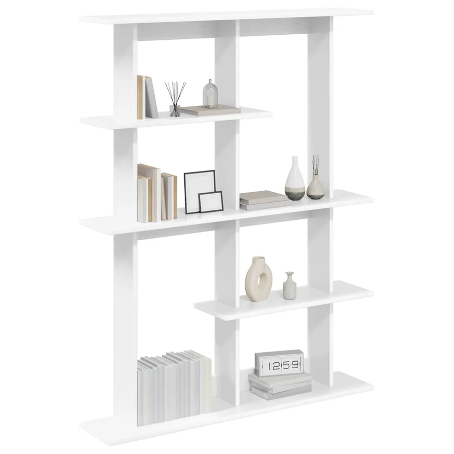 Étagère Murale Blanc 102 x 20 x 130 cm Bois d'ingénierie - 2