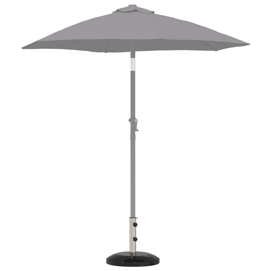 Base de parasol pour poteau de 40 à 50 mm 26.75 kg Noir - 3